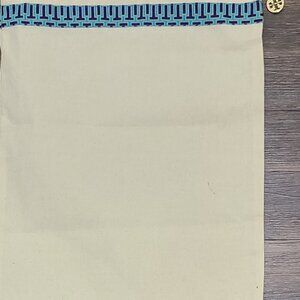 Tory Burch Dust Bag Shoes Purses Travel Drawcord Duck Cloth Bag